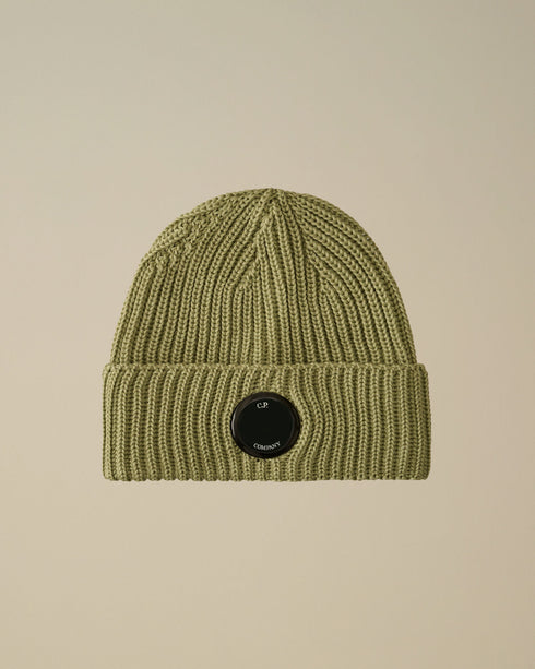 EXTRAFINE MERINO WOOL LENS BEANIE
